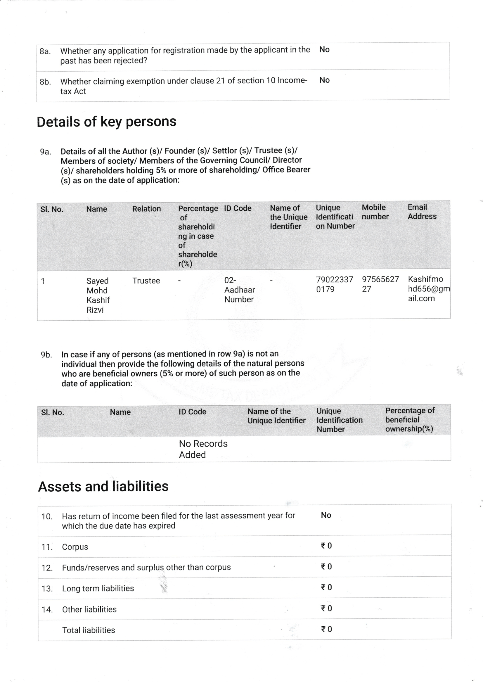 Trade License